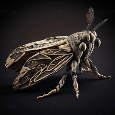 3D модель Crambus silvella (STL)